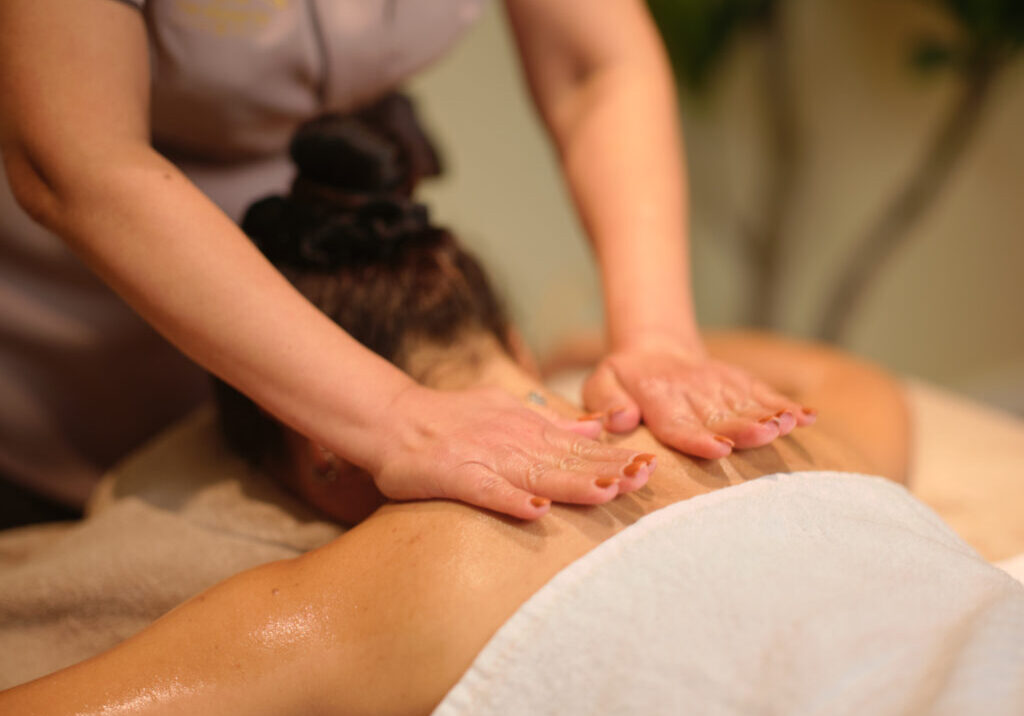 Een traditionele massage